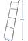 NEX™ 5ft. Black Metal Wall-Leaning Blanket Ladder Rack